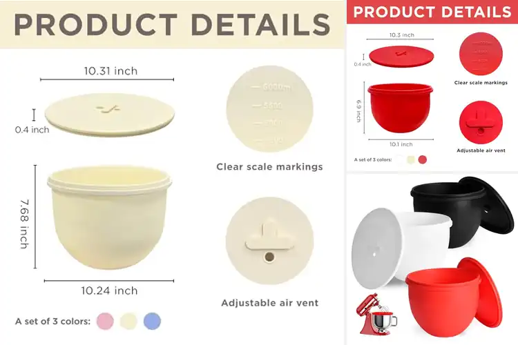 Detailed view of Best 2Mm Thick Silicone Bowl Inserts