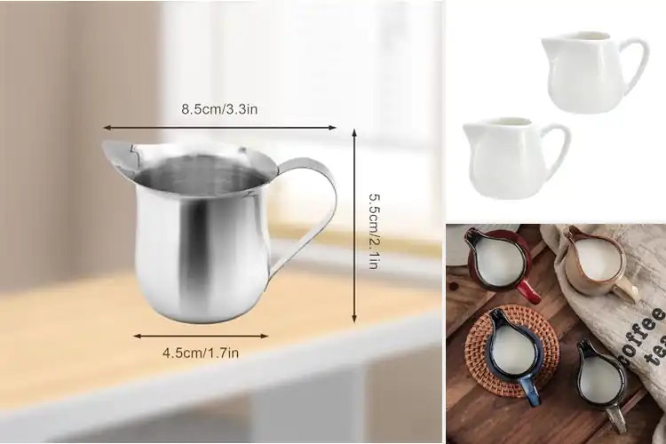 Detailed view of Best 3 Ounce Creamer Pitchers: Top Stylish & Durable Picks