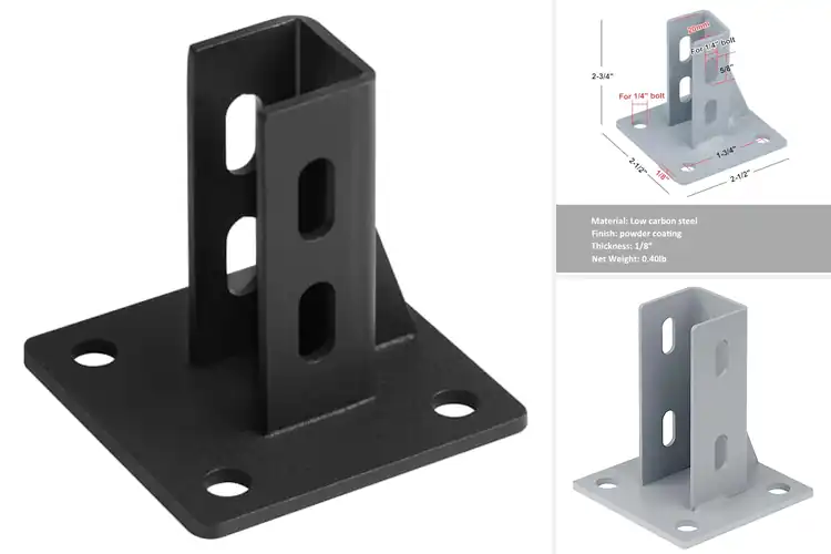 Detailed view of Best Aluminum Floor Mounts