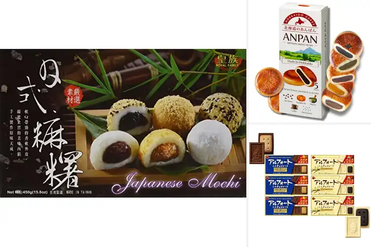 Detailed view of Best Assorted Japanese Desserts