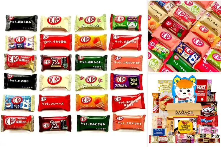 Detailed view of Best Assorted Japanese Desserts Variety