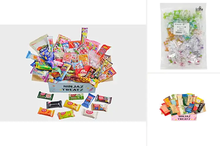 Detailed view of Best Assorted Japanese Sweets Collection