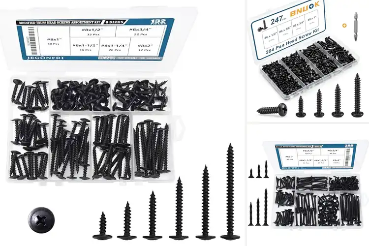 Detailed view of Best Black Screws: Top Picks for Durable & Stylish Projects