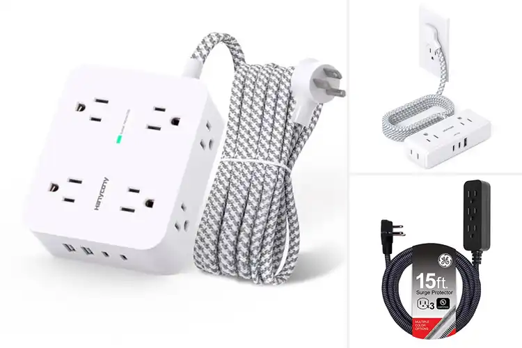 Detailed view of Best Braided Extension Cords