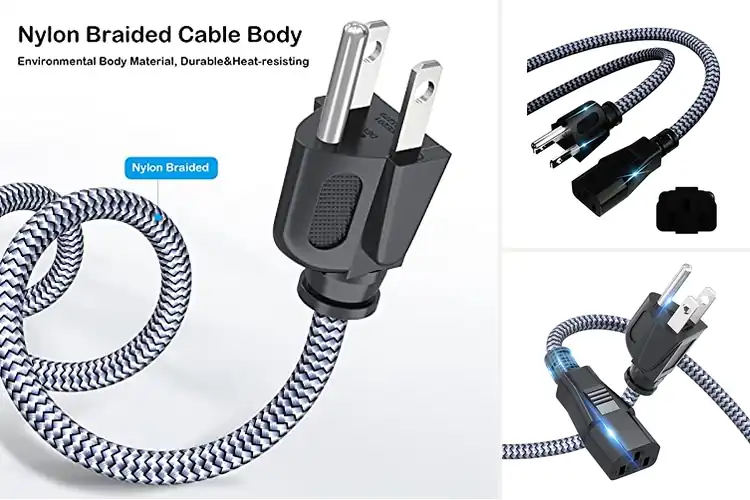 Detailed view of Best Braided Power Cords: Upgrade Your Setup