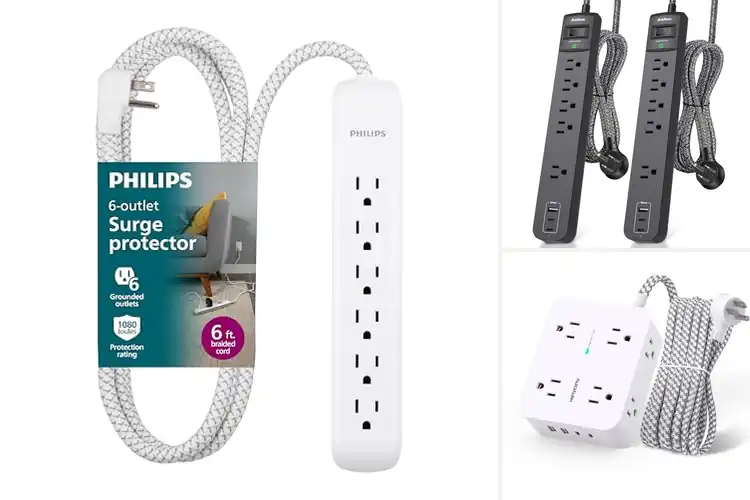 Detailed view of Best Braided Power Strips