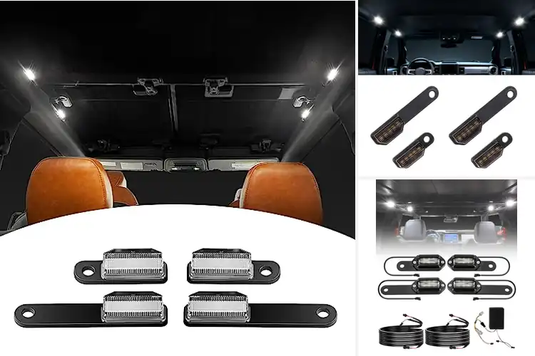 Detailed view of Best Bronco 2 Door Interior Lights for a Brighter Cabin