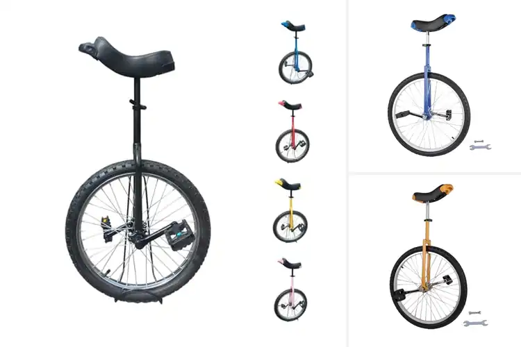 Detailed view of Best Circus Performance Unicycles