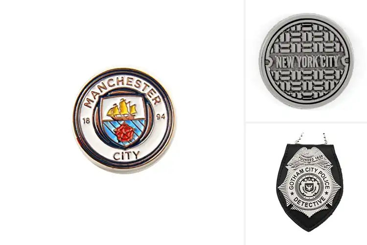 Detailed view of Best City Crest Pin Badge Decor: 8 Top Picks