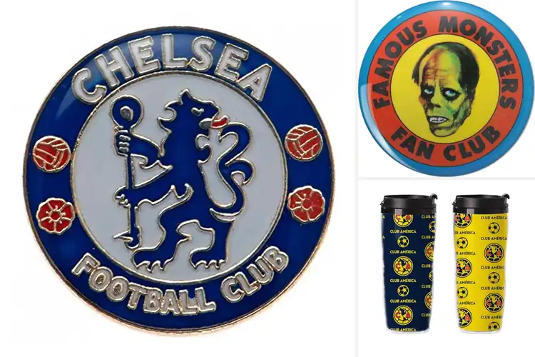Detailed view of Best Club Fan Pins for Bold, Stylish Team Pride