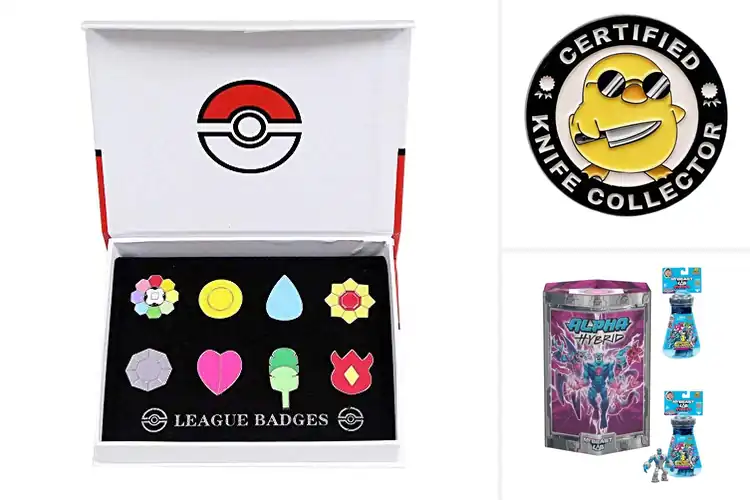 Detailed view of Best Collector Pin Badge Gift