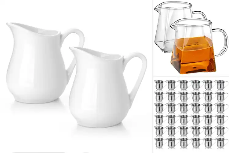 Detailed view of Best Creamer Cups with Handles