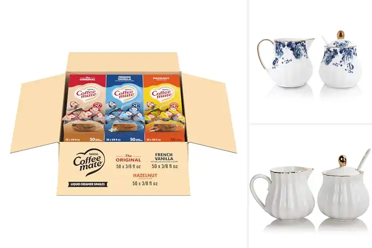 Detailed view of Best Creamer Sets for Stylish, Easy Coffee Moments