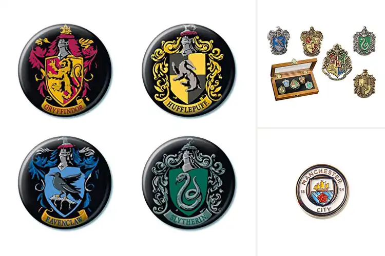Detailed view of Best Crest Pin Button