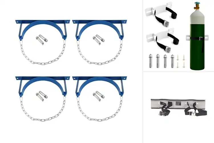 Detailed view of Best Cylinder Wall Brackets