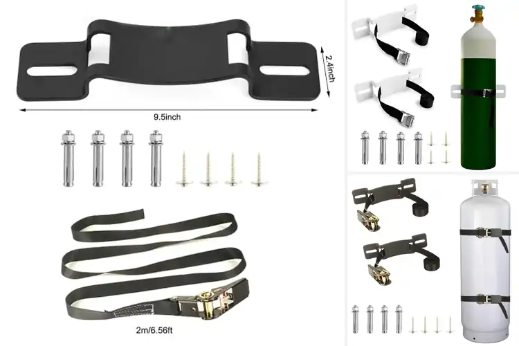 Detailed view of Best Cylinder Wall Mounted Brackets