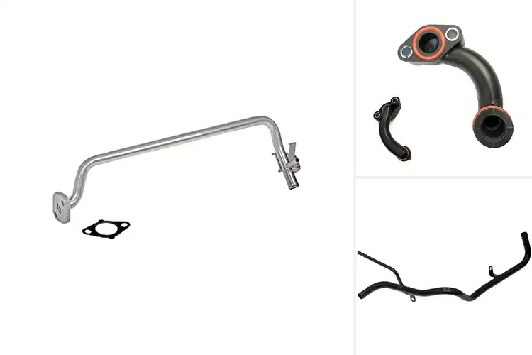 Detailed view of Best Engine Coolant Bypass Pipes