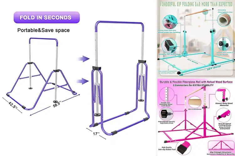 Detailed view of Best Foldable Gymnastics Bar Buyers Guide