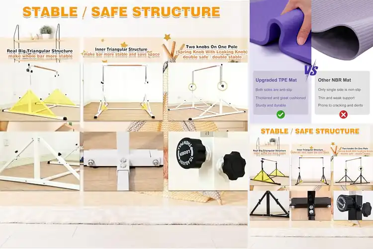 Detailed view of Best Foldable Kip Bars For Kids