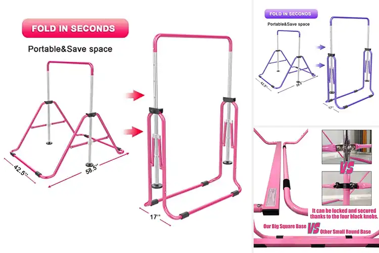 Detailed view of Best Foldable Kip Bars