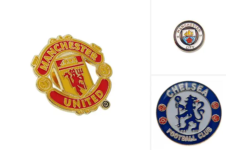 Detailed view of Best Football Crest Pin Badge: Show Your Team Pride in Style