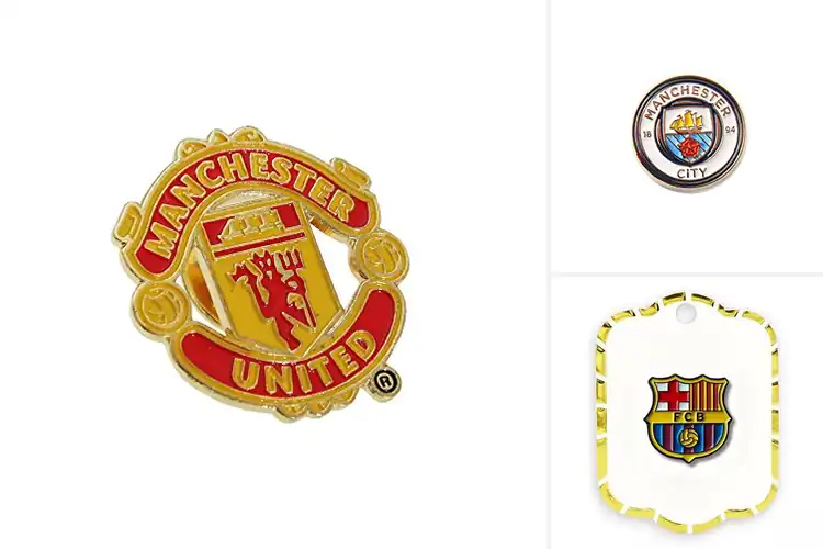 Detailed view of Best Football Crest Pin Badges