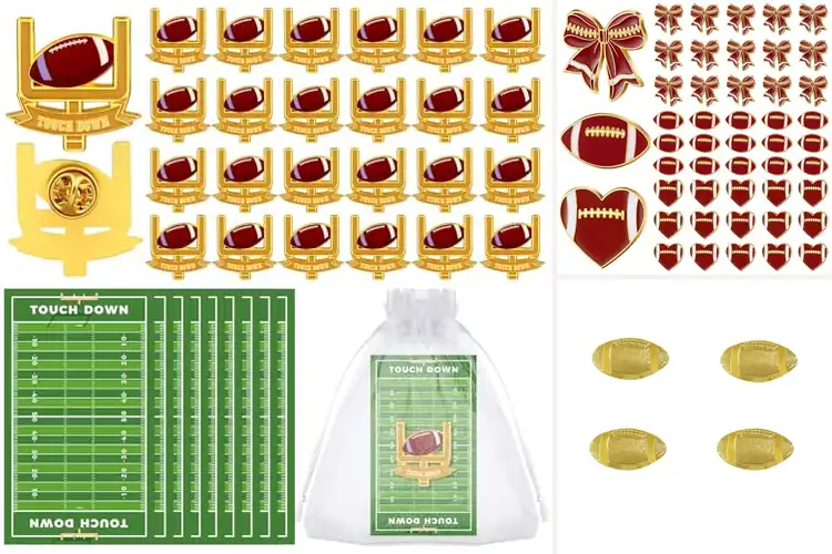 Detailed view of Best Football Fan Pins