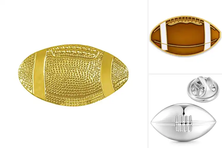 Detailed view of Best Football Pin Badge For Adults