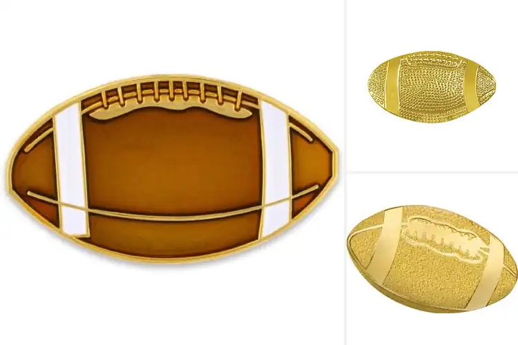Detailed view of Best Football Pin Badge For Men