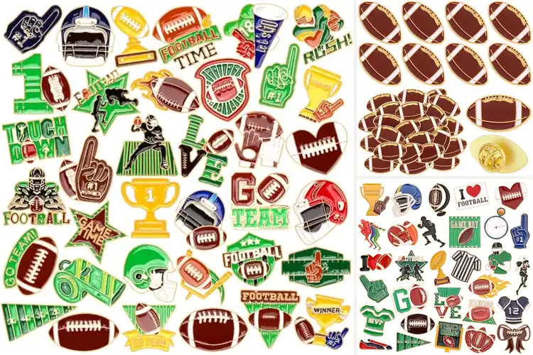 Detailed view of Best Football Pins