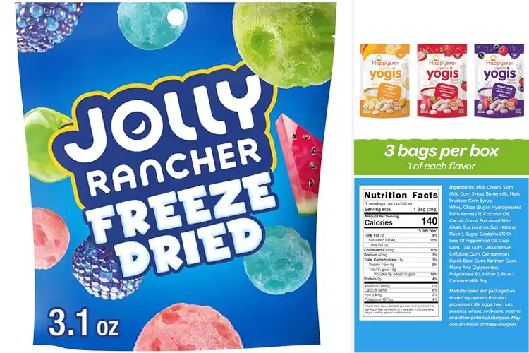 Detailed view of Best Freeze Dried Snacks