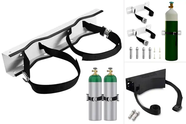 Detailed view of Best Gas Cylinder Wall Bracket