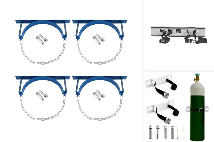 Detailed view of Best Gas Cylinder Wall Brackets