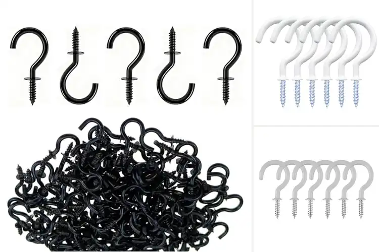 Detailed view of Best Hand Friendly Screw Hooks