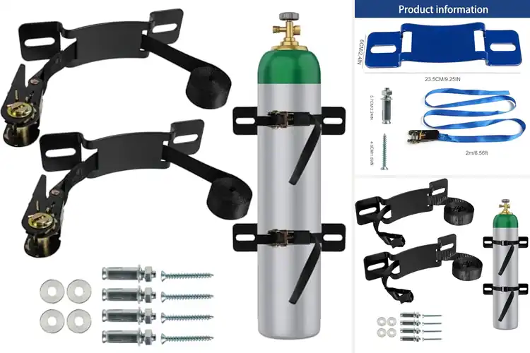 Detailed view of Best Heavy Duty Nitrogen Tank Holders