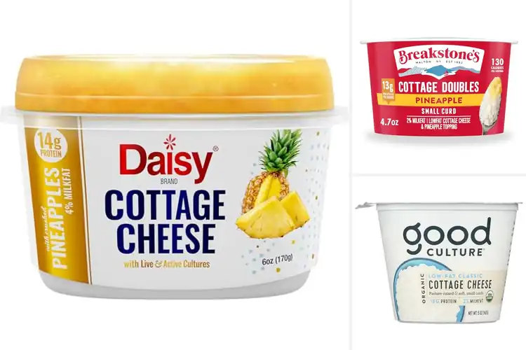 Detailed view of Best High Protein Cottage Cheese With Pineapple