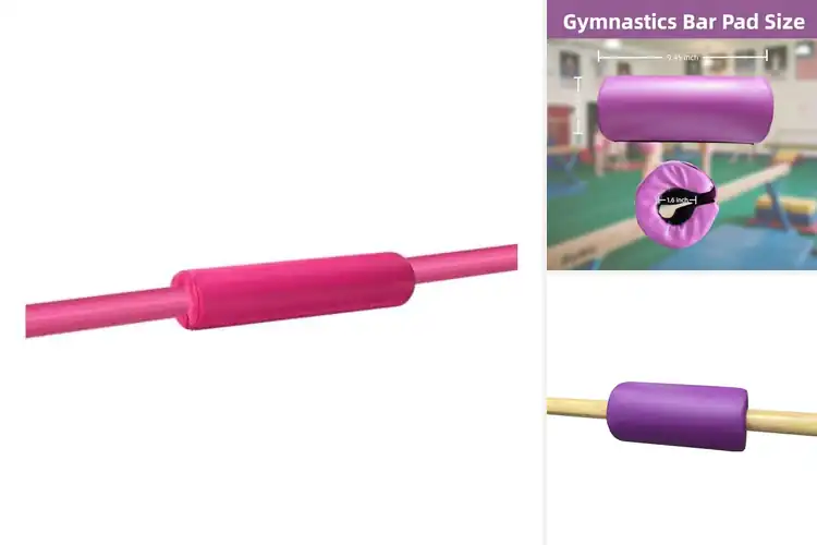 Detailed view of Best Included Foam Pad And Rings Gymnastics Bar