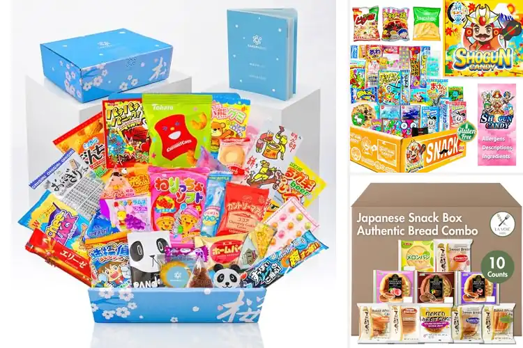 Detailed view of Best Japanese Sweets Gift Boxes