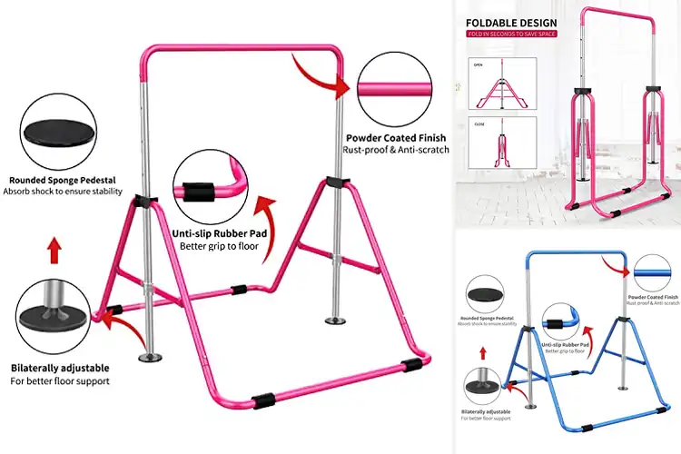 Detailed view of Best Kids Gymnastics Bars