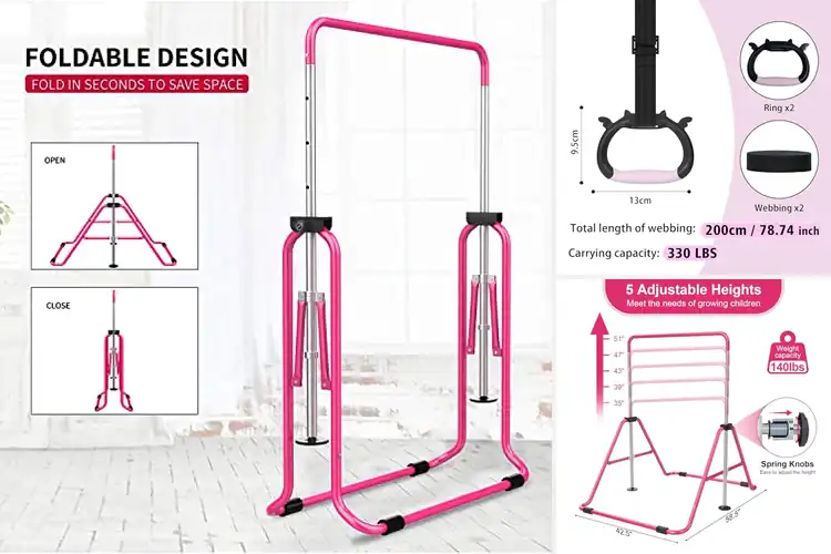 Detailed view of Best Kids Gymnastics Equipment