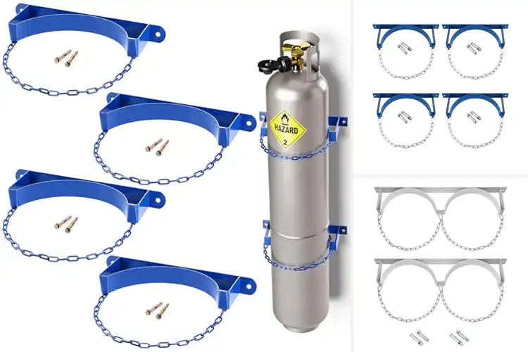 Detailed view of Best Laboratory Cylinder Brackets