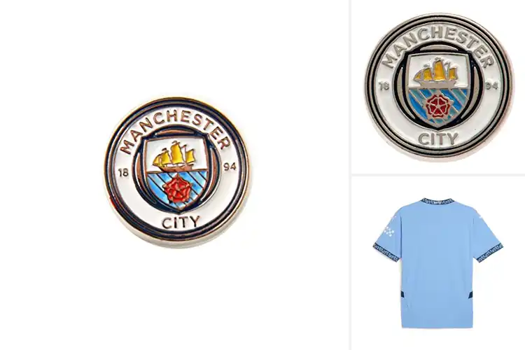 Detailed view of Best Man City Crest Badge
