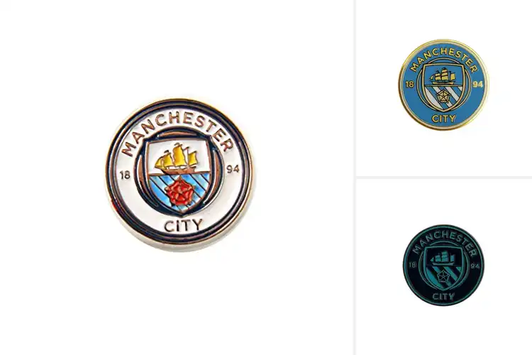 Detailed view of Best Manchester City Buttons: Show Your Pride in Style