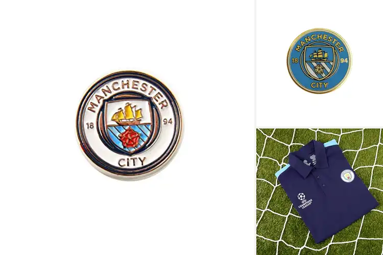 Detailed view of Best Manchester City FC Team Buttons