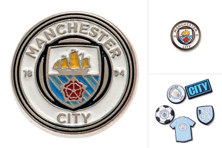 Detailed view of Best Manchester City Pins: Stylishly Showcase Your Fan Pride