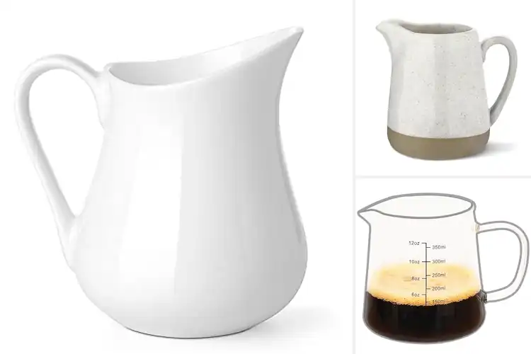 Detailed view of Best Microwave Safe Creamer Pitchers