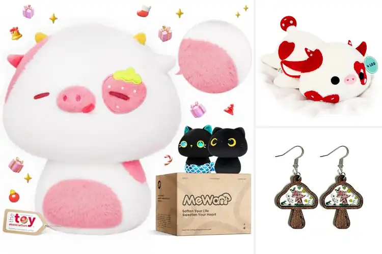 Detailed view of Best Mushroom Cow Gifts: Cozy Picks You’ll Adore