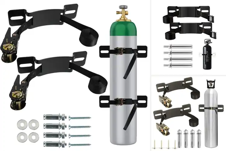 Detailed view of Best Nitrogen Tank Holders: Secure Your Equipment Safely