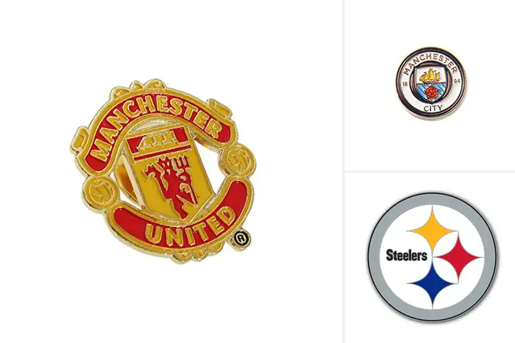 Detailed view of Best Official Football Crest Pins
