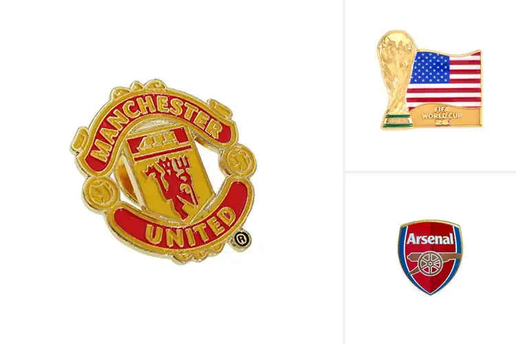 Detailed view of Best Official Football Pin Badges